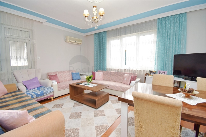 3+1 apartment in Kepez - Antalya area 
