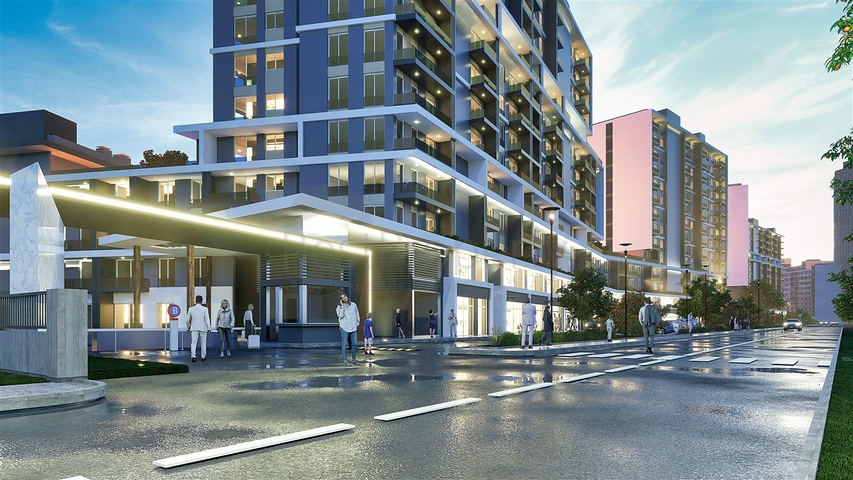 1+1 and 2+1 apartments in Kepez - Antalya area