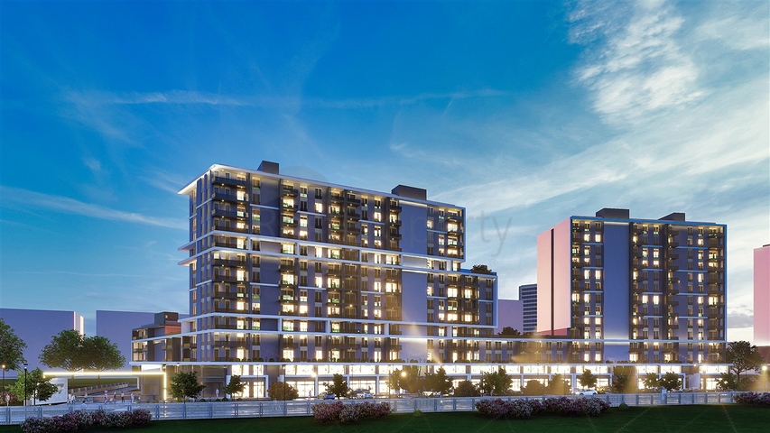 1+1 and 2+1 apartments in Kepez - Antalya area