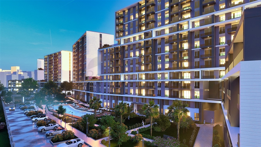 1+1 and 2+1 apartments in Kepez - Antalya area