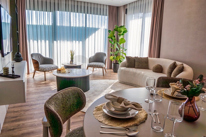 4+1 villas in Doshemealti - Antalya area 