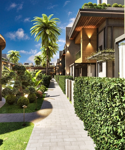 4+1 villas in Doshemealti - Antalya area 