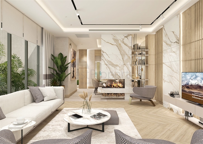 4+1 villas in Doshemealti - Antalya area 