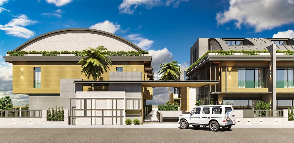 4+1 villas in Doshemealti - Antalya area 