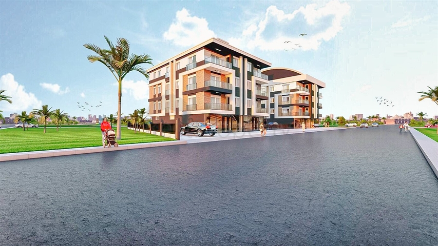 2+1 apartment in Kepez - Antalya area 