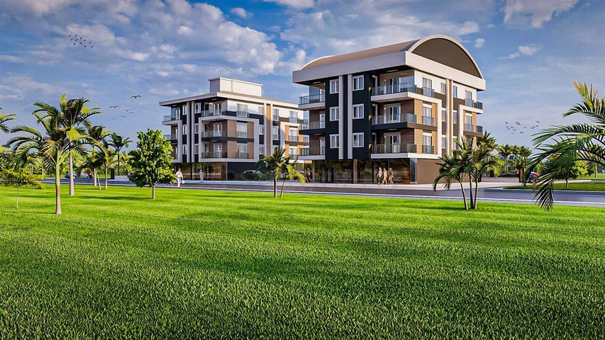 2+1 apartment in Kepez - Antalya area 