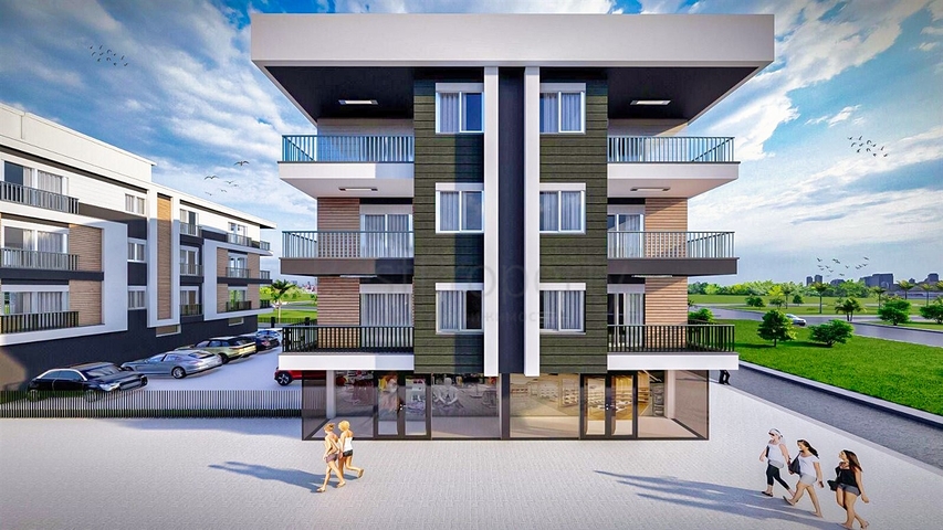 2+1 apartment in Kepez - Antalya area 