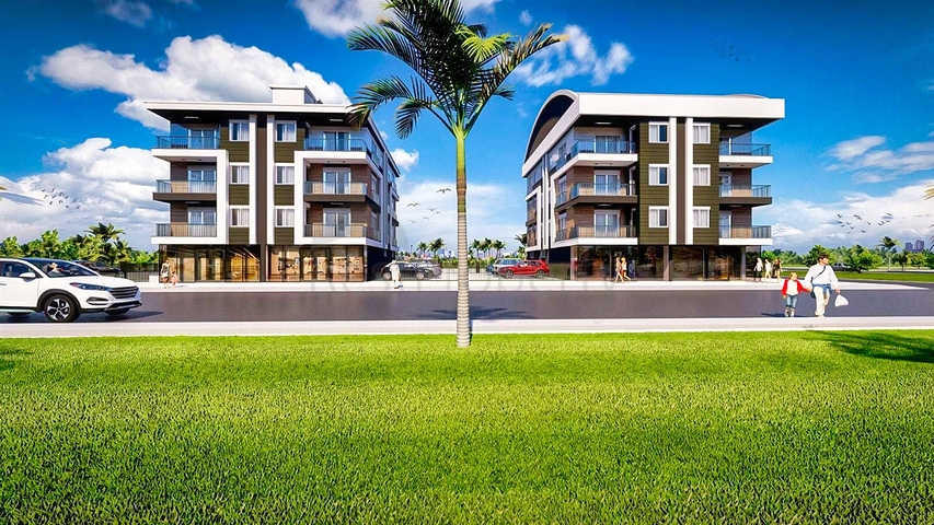 2+1 apartment in Kepez - Antalya area 