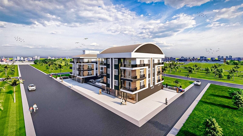 2+1 apartment in Kepez - Antalya area 