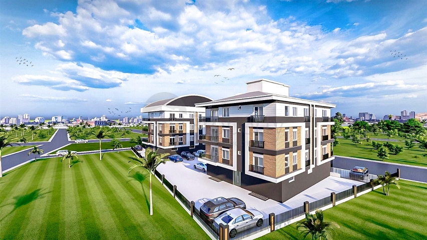 2+1 apartment in Kepez - Antalya area 