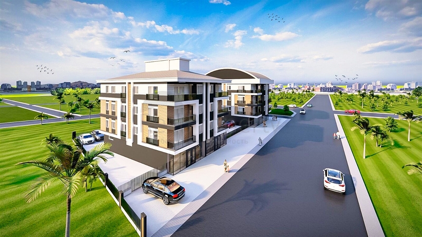 2+1 apartment in Kepez - Antalya area 