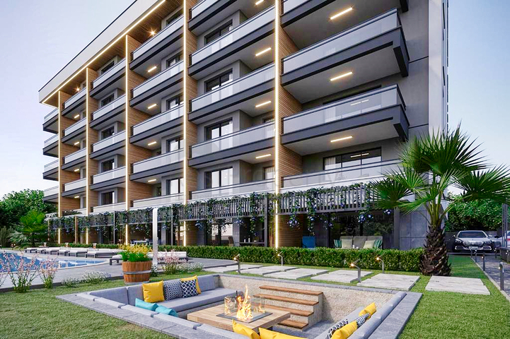 1+1 and 2+1 apartments in Altyntas - Antalya area 