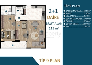 Investment project in Kepez - Antalya area 