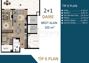 Investment project in Kepez - Antalya area 