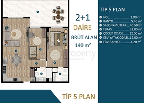 Investment project in Kepez - Antalya area 