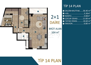 Investment project in Kepez - Antalya area 