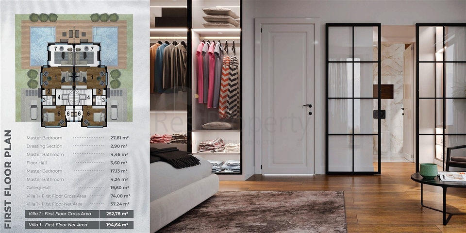 5+1 villa in Side Antalya area  5+1 villa in Side Antalya area