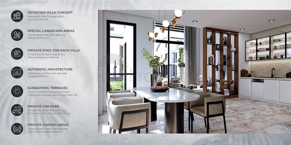 5+1 villa in Side Antalya area  5+1 villa in Side Antalya area