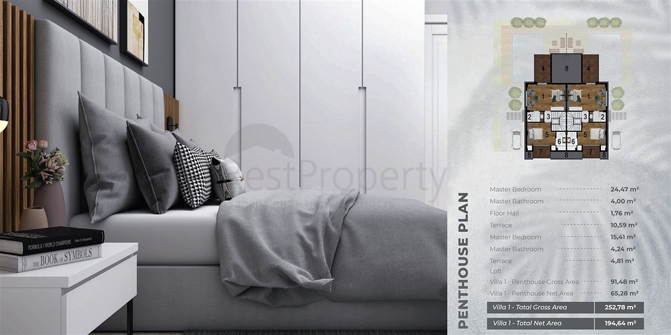 5+1 villa in Side Antalya area  5+1 villa in Side Antalya area