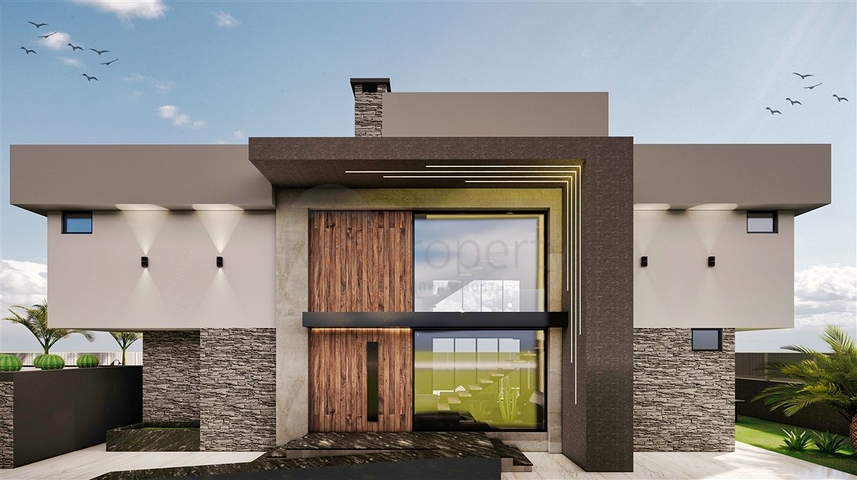 A 6+1 villa in Ermenek Antalya neighborhood