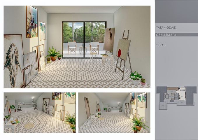 A 6+1 villa in Ermenek Antalya neighborhood