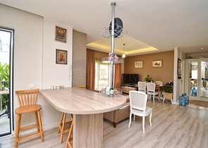 A 3+1 apartment in the Guzeloba - Antalya neighborhood  