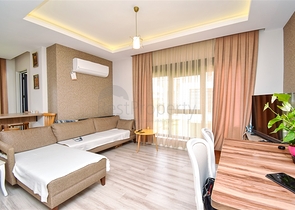 A 3+1 apartment in the Guzeloba - Antalya neighborhood  