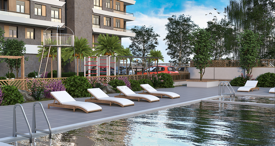 Investment project in Kepez - Antalya area 