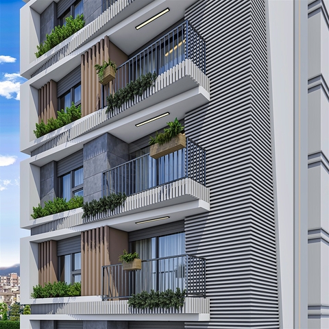 Investment project in Antalya city center 