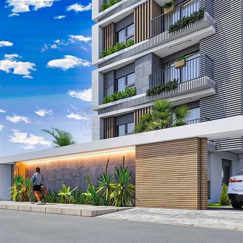 Investment project in Antalya city center 