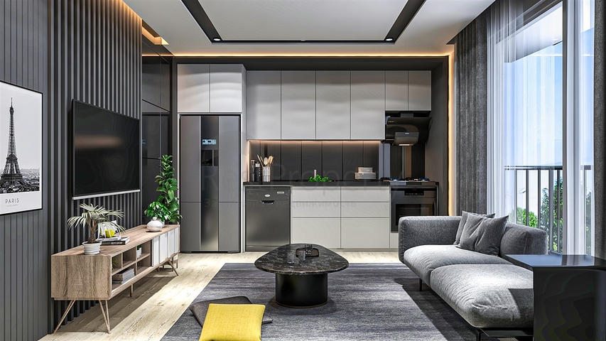 Investment project in Antalya city center 