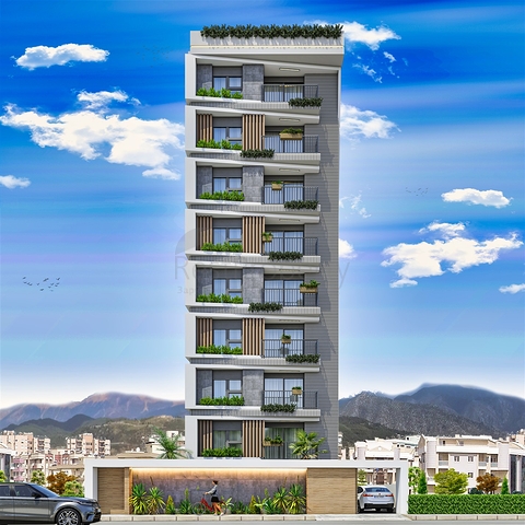 Investment project in Antalya city center 