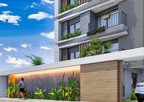 Investment project in Antalya city center 