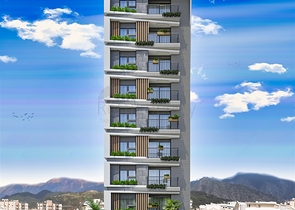 Investment project in Antalya city center 