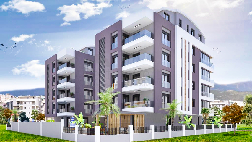 Residential complex in the center of Antalya, near the sea 