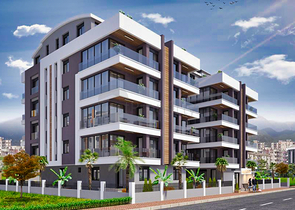 Residential complex in the center of Antalya, near the sea 