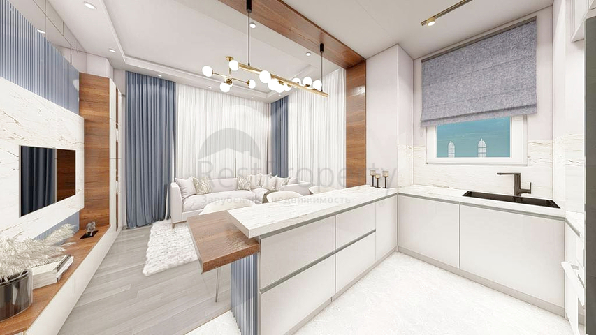 1+1 apartments in Kepez - Antalya area 