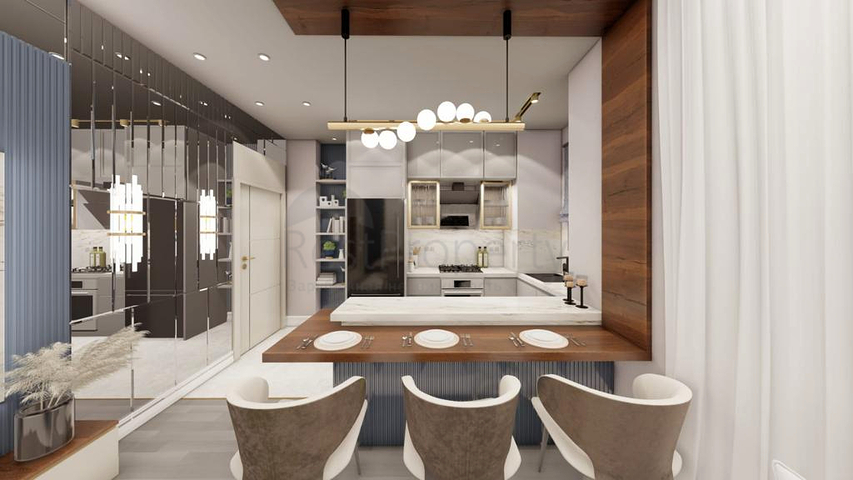 1+1 apartments in Kepez - Antalya area 