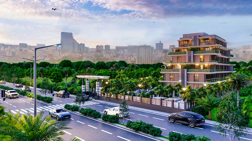 1+1 apartments in Altyntas - Antalya area 