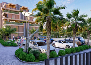 1+1 apartments in Altyntas - Antalya area 
