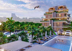 1+1 apartments in Altyntas - Antalya area 