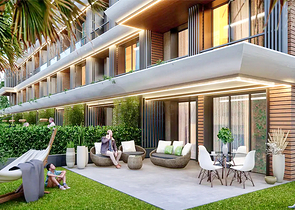 1+1 apartments in Altyntas - Antalya area 