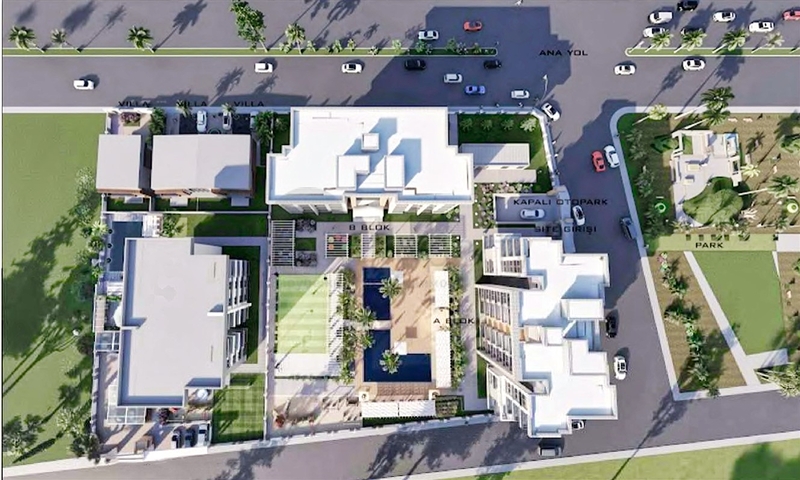 Investment project in the Altyntas - Antalya area 