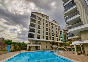 A 4+2 apartment in the Unzhaly - Antalya neighborhood 