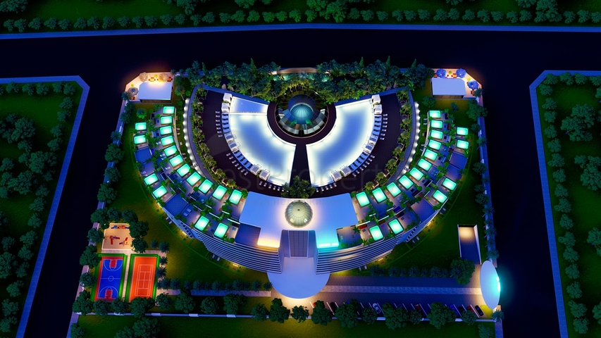 1+1 apartments in Altyntas - Antalya area