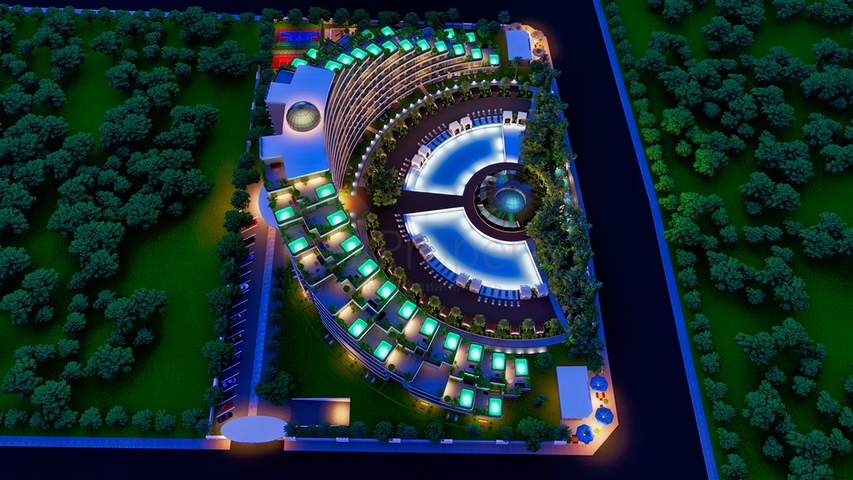 1+1 apartments in Altyntas - Antalya area