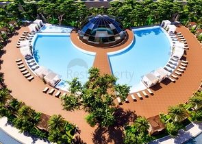 1+1 apartments in Altyntas - Antalya area