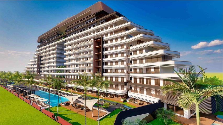 1+1 apartment in Altyntas - Antalya area