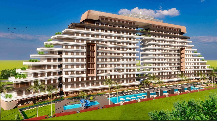 1+1 apartment in Altyntas - Antalya area