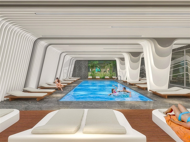 1+1 apartment in Altyntas - Antalya area